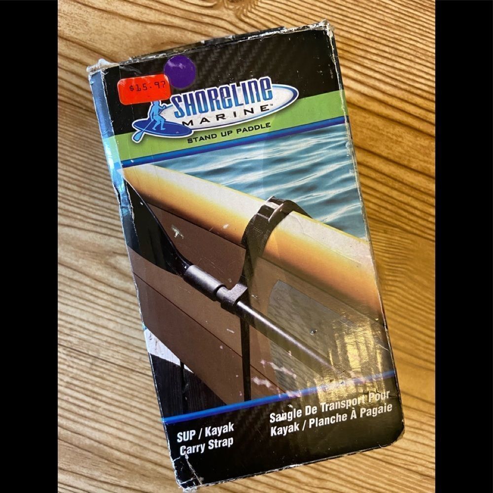 NWT Shoreline Marine Stand Up Paddle Carry Straps